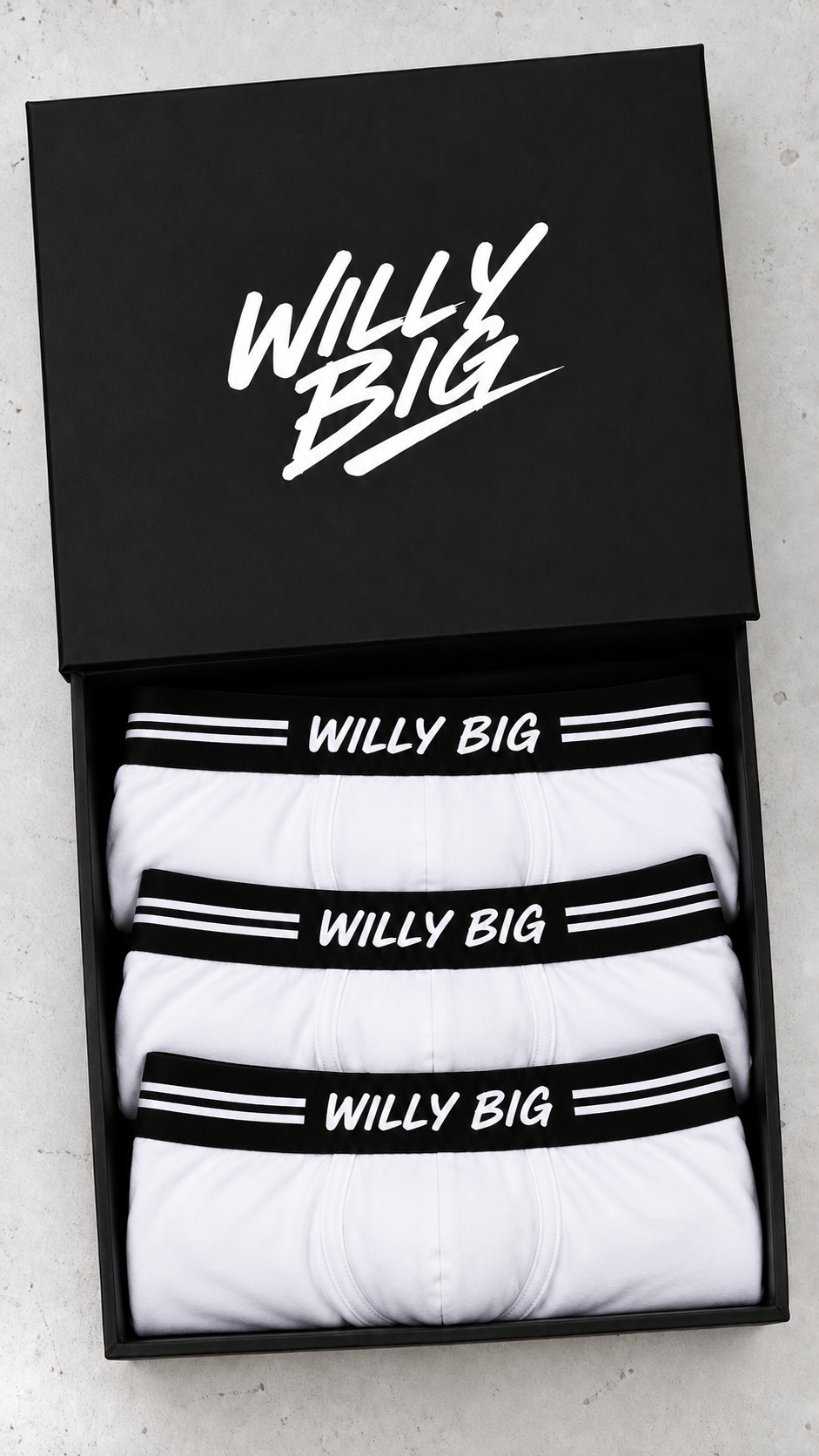 Modal Boxer Briefs – 3 Pack | White
